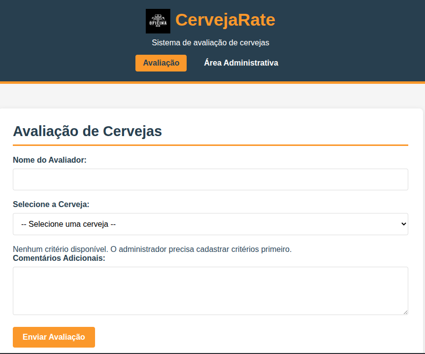 Avaliação de Cerveja