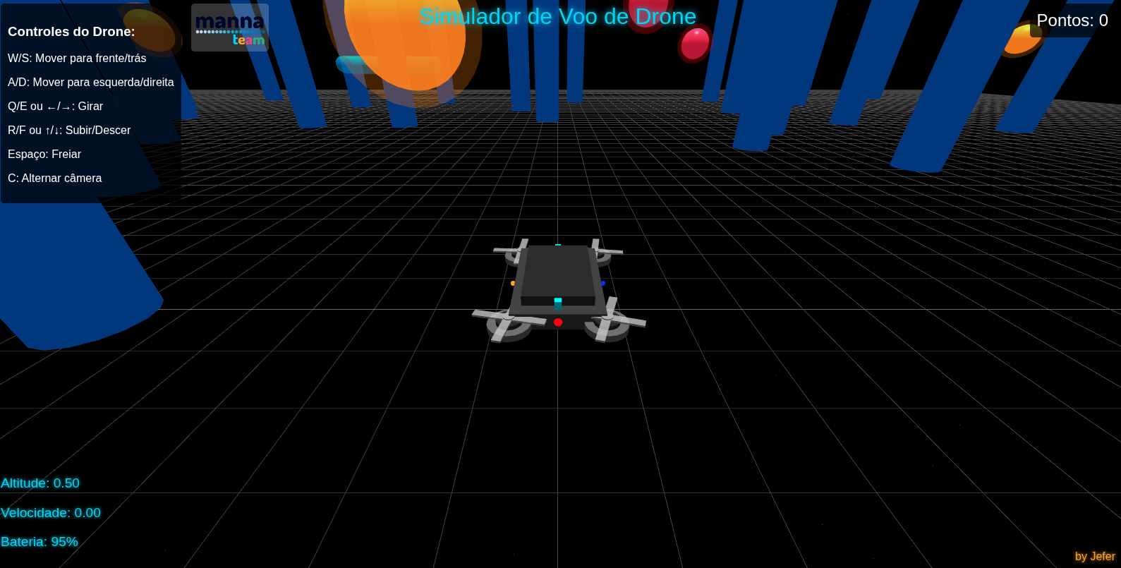 Jogo 3D de Drone